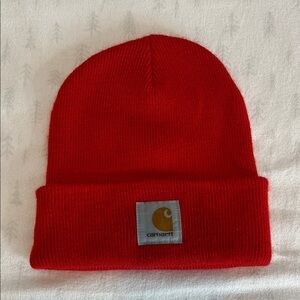 Carhartt Red Beanie